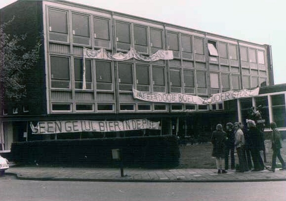 Schoolbezetting 1973 - Ludieke aktie